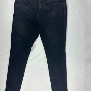 Ksubi Jeans Mens 30" (30x27) Van Winkle Ace Black Slice Slim Fit Stretch